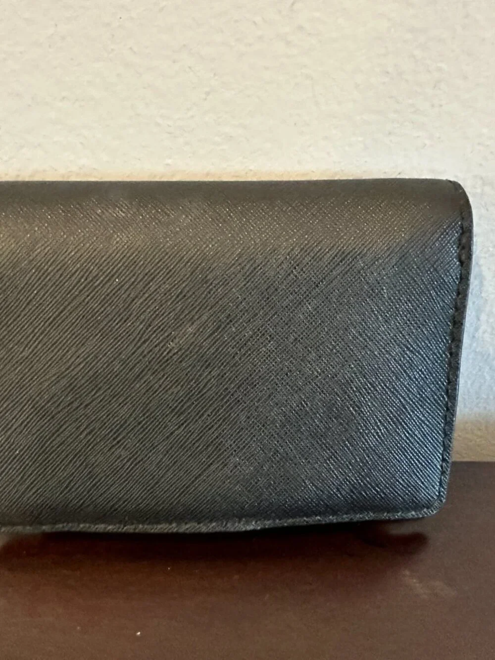 Michael KORS Men’s Bifold Black Saffiano Leather Wallet